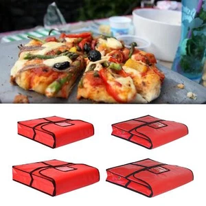 Insulated Pizza Carry Bag Food Delivery Bag Pizza Warmer for Carrying Food - Picture 1 of 30