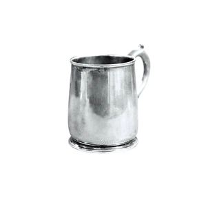 1736-1737 David Willaume, Sterling Silver Cup, George ll London. Important Maker - Picture 1 of 13