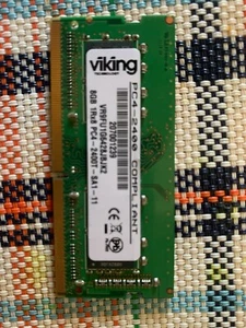 Viking 8GB DDR4 PC4-2400 1Rx8  SODIMM workstation  memory - Picture 1 of 2