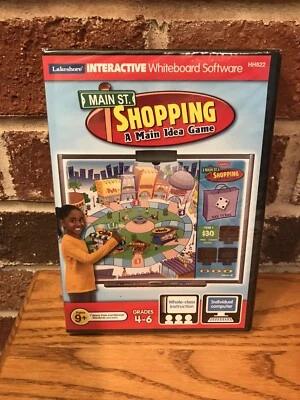 Main St. Shopping Lakeshore Interactive Whiteboard Software Grade 4-6 Math Seale - Image 1 of 2