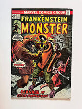 The FRANKENSTEIN Monster #11/ Marvel, 1975/ Carnage at Castle Frankenstein!