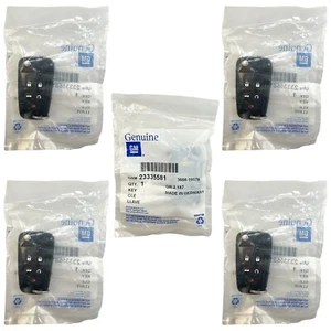 Locksmith Lot 5 OEM 10-21 Chevy Camaro Flip Smart Key Remote OHT01060512, NON US - Bild 1 von 6