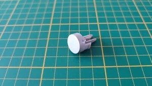 Bouton gris reset pièce détachée console Nintendo Gamecube DOL-001 (EUR) D66 - Foto 1 di 2
