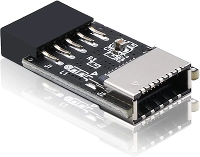 Adattatore Da USB 2.0  Internal Header(9 Pin) USB 3.1/3.2 Type-C (20 Pin)🚚🇮🇹 - Immagine 1 di 4