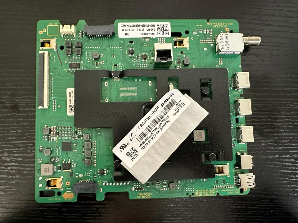Placa principal Samsung BN94-18054L para UN75CU7000FXZA, painel # CY-BC075HGHV2H - Imagem 1 de 2