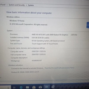 HP Notebook 15.6" RTL8188EE Laptop 500GB LAPTOP 8GB Ram No Charge - Picture 1 of 6