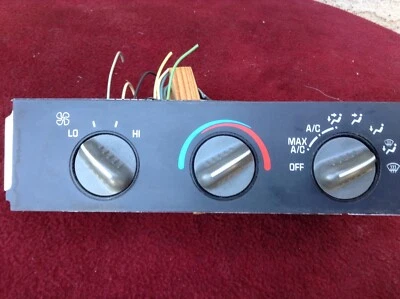 Chevrolet Astro 2001 furgoneta tablero control de climatización GM P/N 16238445 Foto 1 de 4