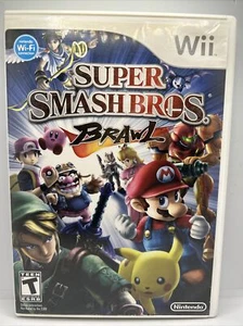 Super Smash Bros. Brawl (Nintendo Wii, 2008) Nur Hülle - Ohne Spiel - Bild 1 von 2