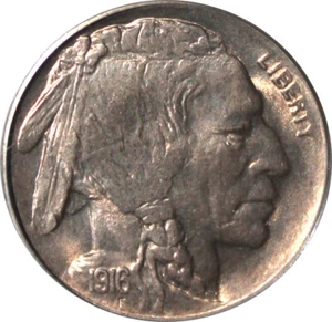 1916-D MS65 Buffalo Nickle, PCGS 50139998 - Picture 1 of 4
