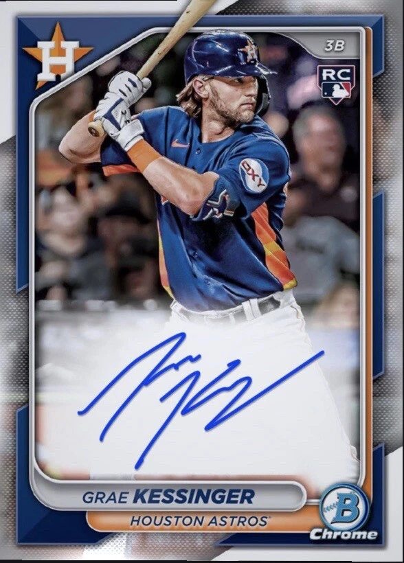 2024 Topps Bowman Auto Chrome Rookie RC Signature GRAE KESSINGER Digital - Image 1 of 1