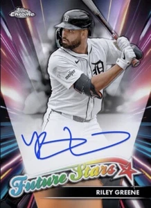 2024 Topps Chrome Update Future Stars Signature Auto RILEY GREENE Digital - Picture 1 of 1