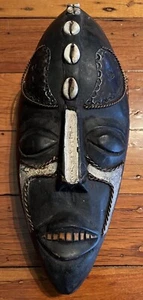 Wooden Tribal mask - Foto 1 di 5