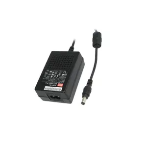 GST18B18-P1J Netzteil: Impuls 18VDC 1A Aus: 5,5/2,1 18W 85-264VAC -30-70°C MEAN - Bild 1 von 1
