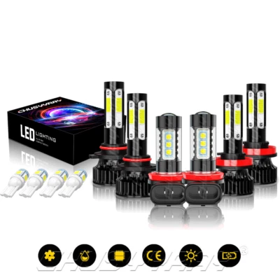 Para Honda CR-V CRV 2015-2020 Kit de faros delanteros LED + focos antiniebla Foto 1 de 4