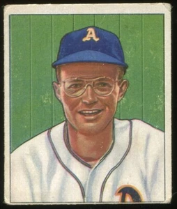 1950 BOWMAN #105 BOB DILLINGER PHILADELPHIA ATLETICA - Foto 1 di 2