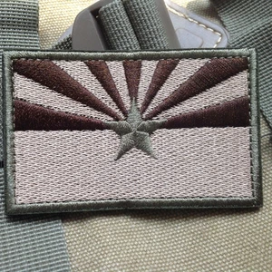Arizona AZ STATE FLAG US USA ARMY TACTICAL MILITARY 3D HOOK PATCH - Picture 1 of 5