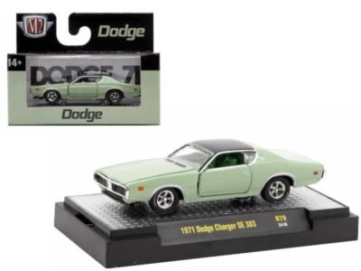 DODGE Charger SE 383 - 1971 - green - M2 1:64 - Bild 1 von 4