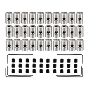60Pieces Pin Keepers Pin Lock Pin Back for Latch with Wrench 9x5.5mm Needle Back - Picture 1 of 8