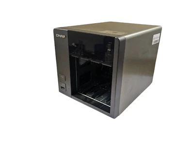 QNAP TS-419P 4-Bay Network Attached Storage NAS Enclosure No Caddies or PSU - Image 1 of 2