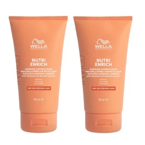2x Mascarilla Wella Professionals Invigo Nutri Enrich Express con efecto térmico 150 ml - Imagen 1 de 1