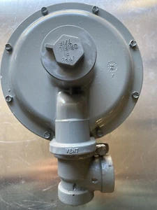 NEW National Met. 61 NMP Gas Regulator 3/4" Input 1" Output 7/16" Orifice Vented - Picture 1 of 9