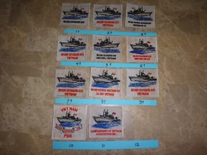 11 Vietnamkrieg US Navy PBR RIVER PATROL Division Aufnäher @ 12 $/je Patch - Bild 1 von 6