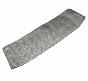 $ 225 Ralph Lauren Purple Label Herren Smoking Seide Kummerbund grau schwarz Italien L/XL - Bild 1 von 2