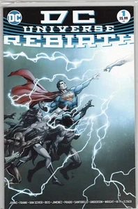 DC Universe Rebirth #1 2016 DC Comics 1st Print Geoff Johns Gary Frank Cover - Picture 1 of 1