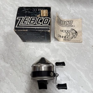 Carrete de pesca vintage Zebco Spinner modelo 33 - muy bueno - funciona - - Imagen 1 de 11