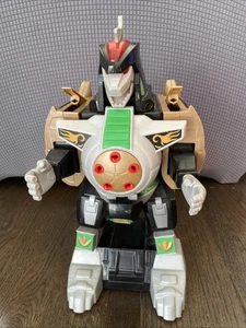 2015 Imaginext Power Rangers Mighty Morphin Green Ranger Dragonzord 16" Works - Foto 1 di 6