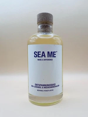 Sea Me Entspannungsbad Bio-Lavendel &Meeresmineralien,vegan, Mehrweg-Glas 250ml - Bild 1 von 2