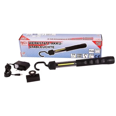BGS LED WERKSTATTLAMPE 250 LUMEN AKKU STABLAMPE COB ARBEITSLAMPE HANDLAMPE LAMPE - Bild 1 von 4
