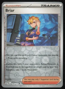 Briar 100/131 Reverse Holo SV: Prismatic Evolutions casi nuevo - Imagen 1 de 2