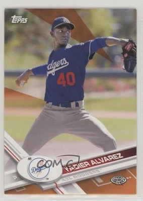 2017 Topps Pro Debut Orange /25 Yadier Alvarez #42 - Image 1 of 2