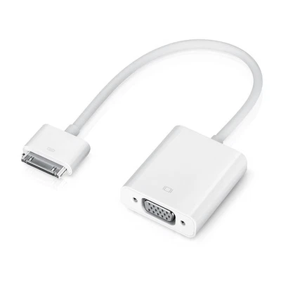 Apple 30-pin to VGA Adapter - White MC552AM/B - Image 1 of 2