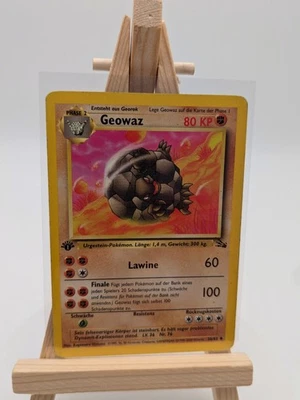 Pokemon Geowaz 36/62 1.Edition Fossil Set | Excellent | Deutsch | RAR ✅⭐️ - Bild 1 von 2