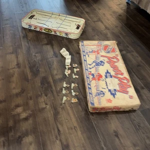 Vintage Eagle Toys "NHL Power Play Electric Hockey" Table  Game.   Canada 1950s - Picture 1 of 16
