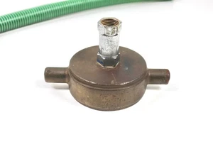 Vintage Brass Fire-Fighting Hose Valve John Morris Salford Upcycle Steampunk - Picture 1 of 11
