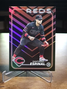 2024 Topps Update Series - Santiago Espinal #US307 Holiday - Picture 1 of 2