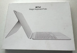 Coque folio clavier magique Apple iPad modèle A2695 10e génération MQDP3LL/A d'origine - Photo 1/8