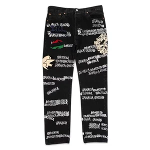 Denim Tears x Stussy x Our Legacy TTL x Levi’s 501 Black Jeans Size 34x34 - Bild 1 von 6