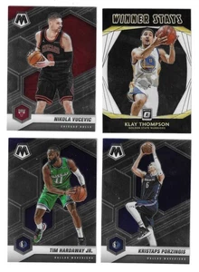 2020-21 PANINI-MOSAIC BSKTBAL, NIKOLA VUCEVIC, TIM HARDAWAY, PORZINGIS, THOMPSON - Picture 1 of 9
