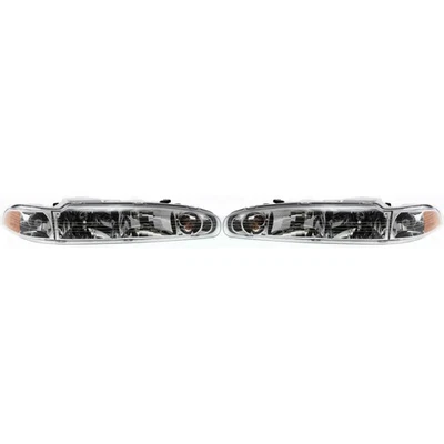 For Oldsmobile Intrigue Headlight 1998-2002 Pair Passenger and Driver Side - Image 1 of 4