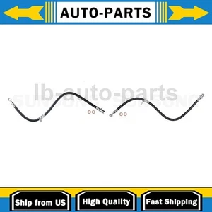 2X Front Brake Line Hose Sunsong For For Subaru Baja 2003 2004 2005 2006 - Picture 1 of 10