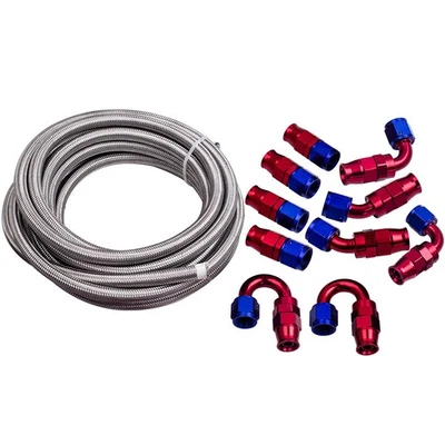 20feet / 6M Oil line fitting raccordo della linea dell'olio Fine Adattatore Kit - Immagine 1 di 4