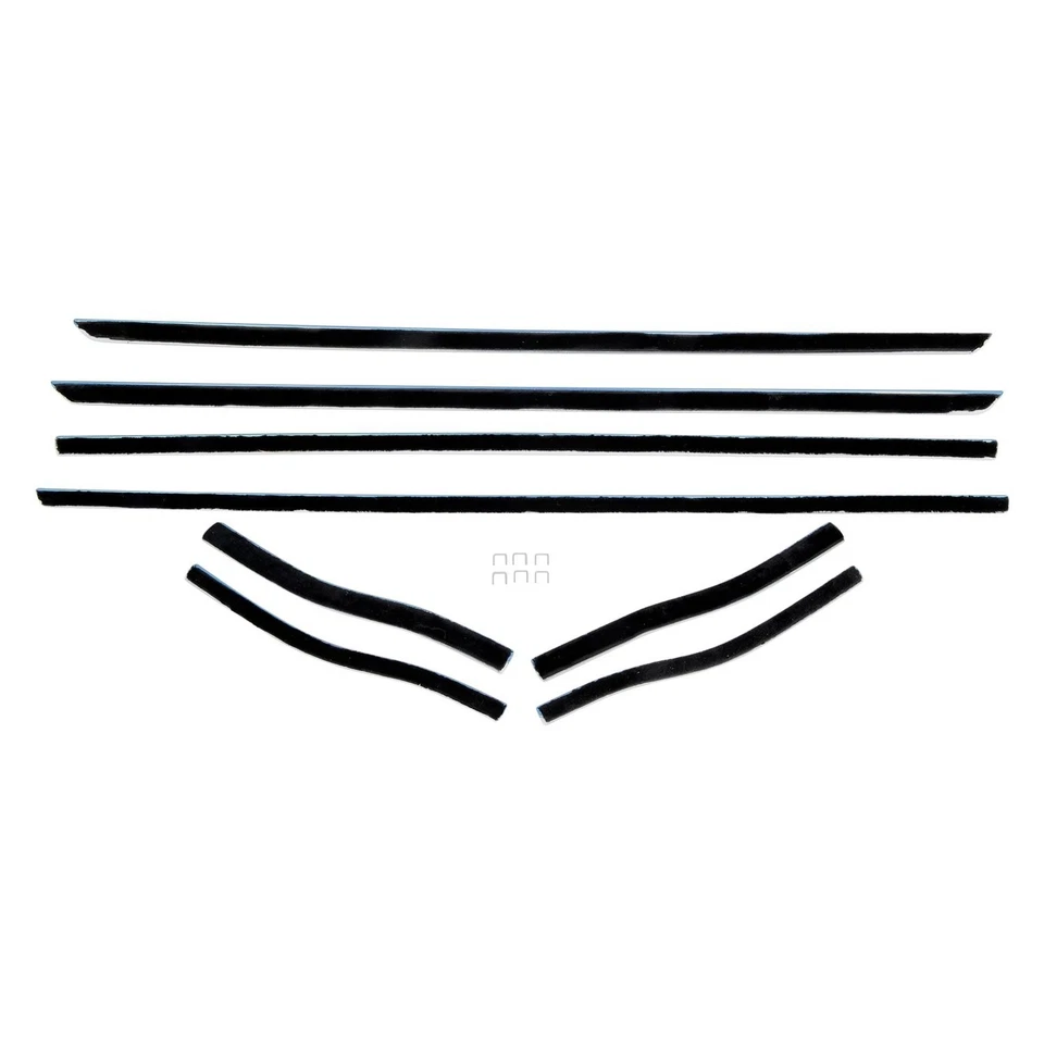 For Ford Mustang 1965-1966 ACP FM-BW040 Window Felt Kit Foto 1 de 1