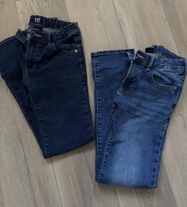 2 x GAP Kids Boys Jeans Lot Sz 14 Stretch Straight - Picture 1 of 3