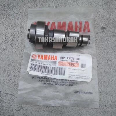 5TP-E2170-00 Camshaft Assy Yamaha TTR110 TTR-110 TT-R110 Genuine New - Image 1 of 4