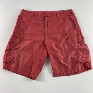 Pantalones Cortos Carga Polo Ralph Lauren Para Hombres 33 Rojo Calce Clásico Utilitario Emitido Militar - Imagen 1 de 12