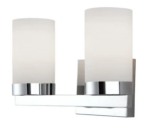 IVL429A02CH Milo 2-Light Bath Vanity Light, Chrome - Picture 1 of 4